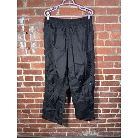 Nike ACG Storm Fit Rain Pants Black Pull On Zipper Ankle Drawcord Men's XL - Picture 1 of 8